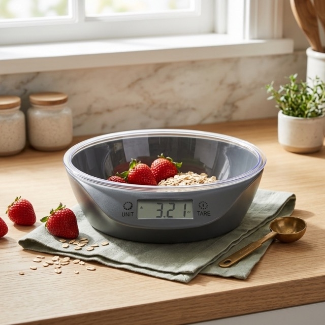 Дигитална кухненска везна с купа – прецизност до 5 kg