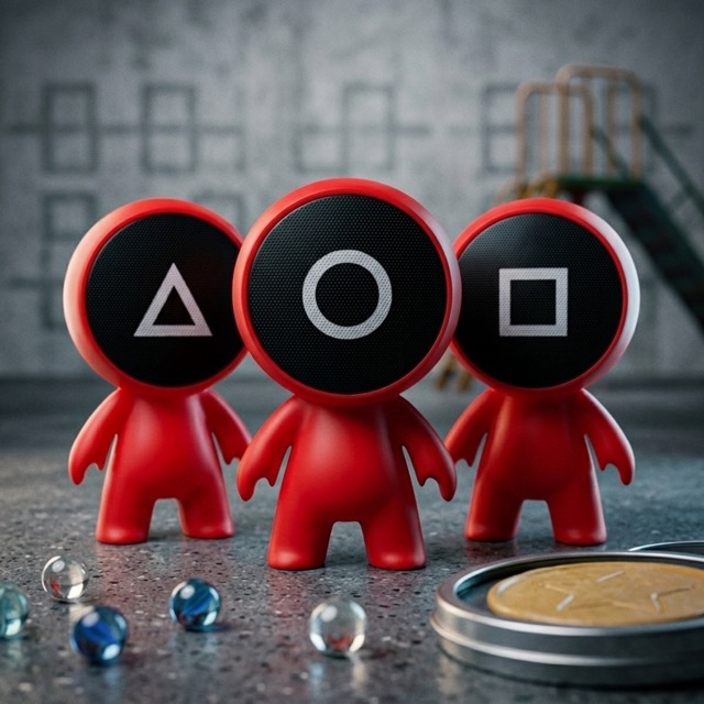 Фигурки Squid Game Guards - колекционерски модели с емблематични дизайни