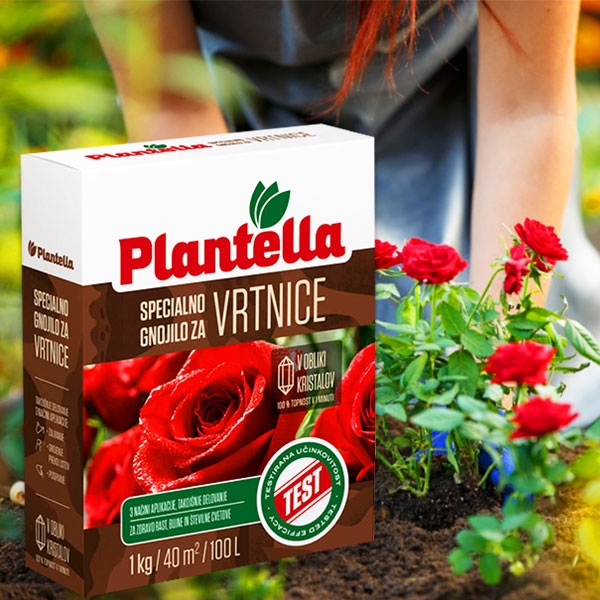 Гранулиран специален тор за рози Plantella