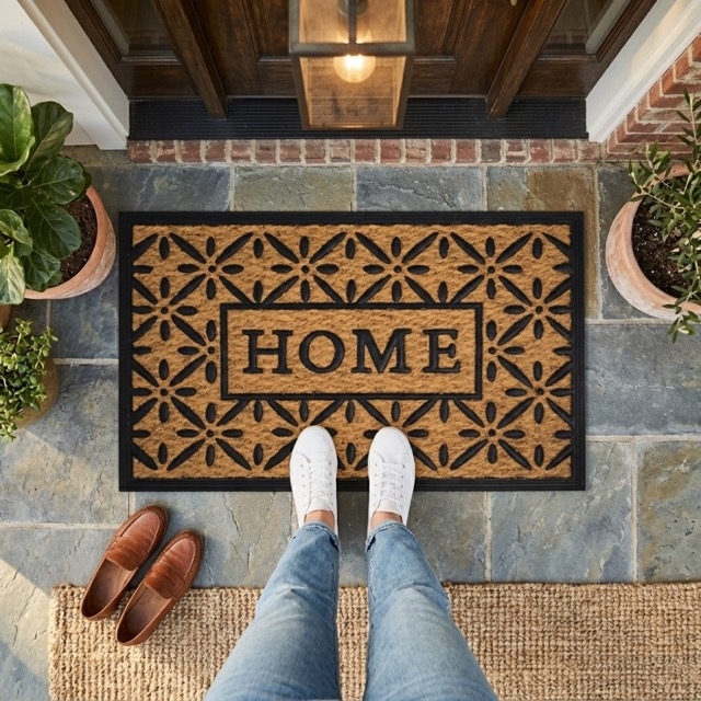 Изтривалка Home Floral 75x45 см