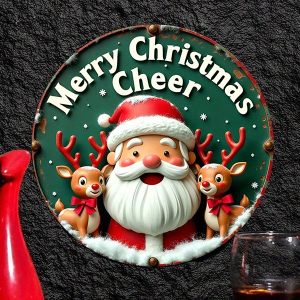 Коледна табела Merry Christmas Cheer