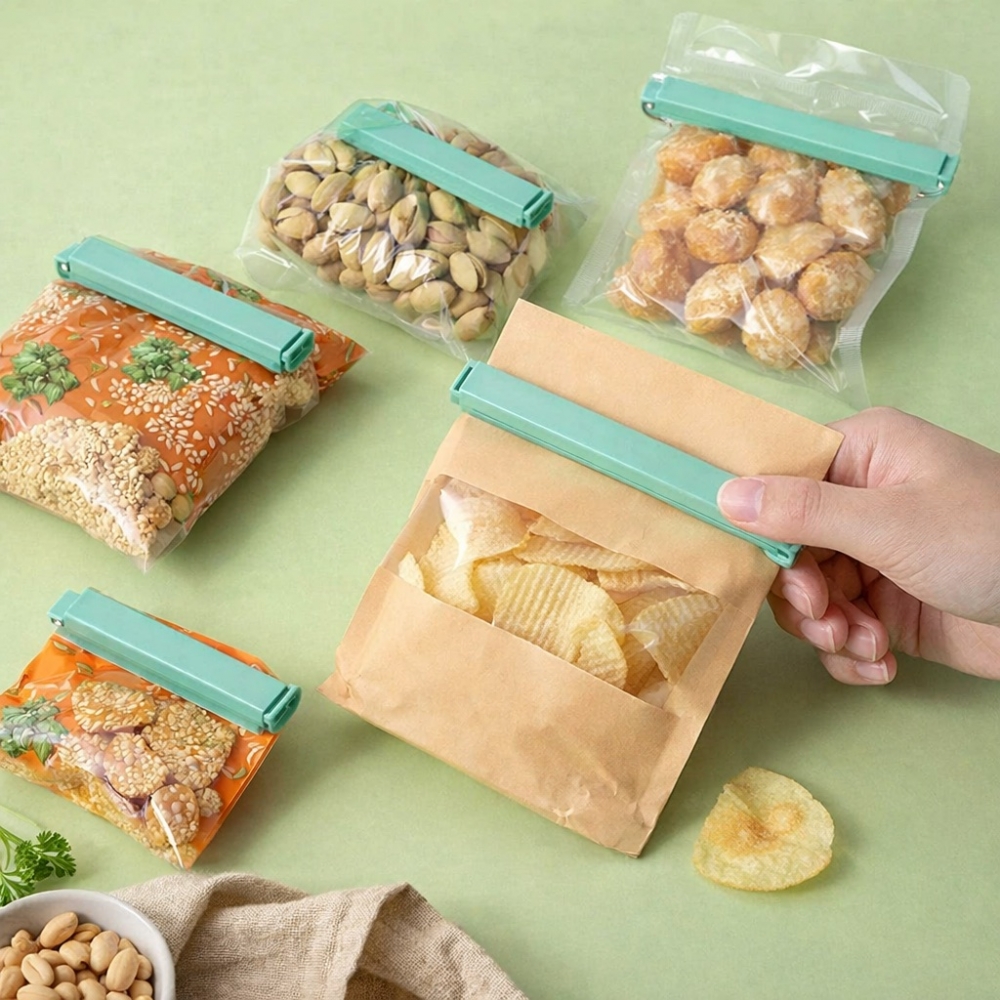 Комплект 6 броя Щипки за запечатване на храна Food Sealing Clip