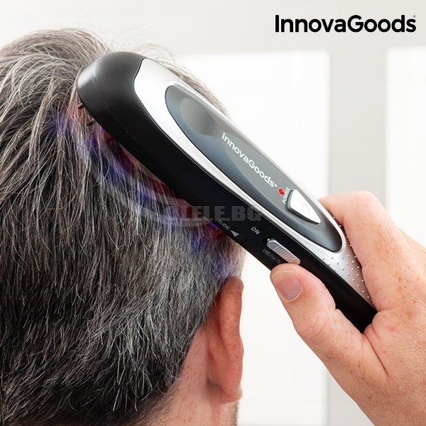 КОМПЛЕКТ ЕЛЕКТРИЧЕСКА ЧЕТКА ПРОТИВ КОСОПАД С АКСЕСОАРИ INNOVAGOODS 12 ЧАСТИ