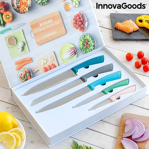 КОМПЛЕКТ НОЖОВЕ KNICES INNOVAGOODS