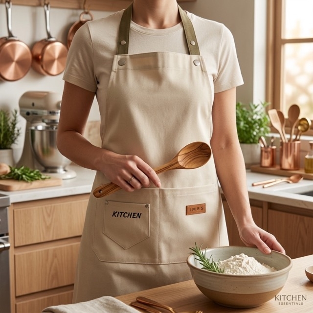 Кухненска престилка с джобове Kitchen Chef