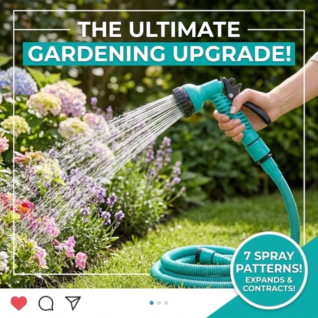 Магически разтегаем маркуч „Flexi Garden“ (5–15 м)
