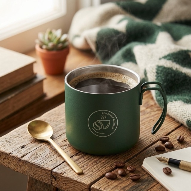 Метална чаша „Roastery Rituals“ – 350 мл