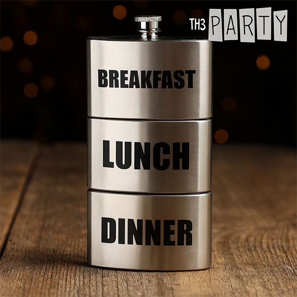 МЕТАЛНА МАНЕРКА BREAKFAST-LUNCH-DINNER TH3 PARTY