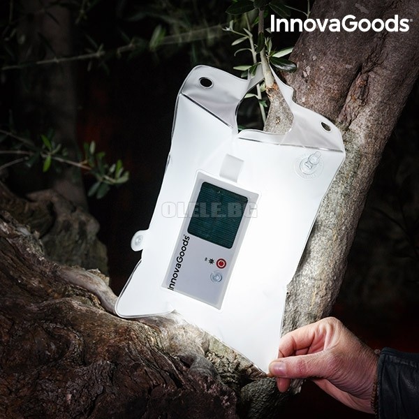 НАДУВАЕМА СОЛАРНА ВЪЗГЛАВНИЦА С LED INNOVAGOODS