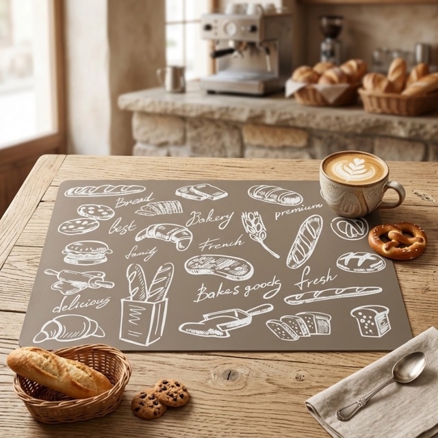 Подложка за хранене „Bakery“ в цвят taupe