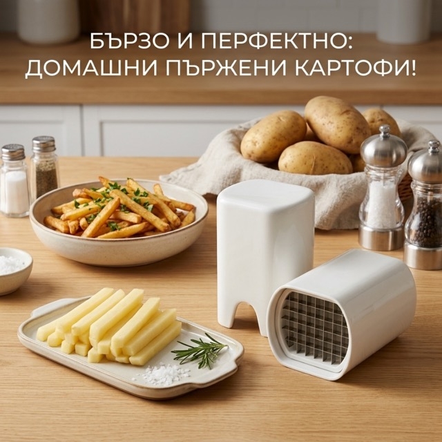 Ръчна резачка за картофи и зеленчуци
