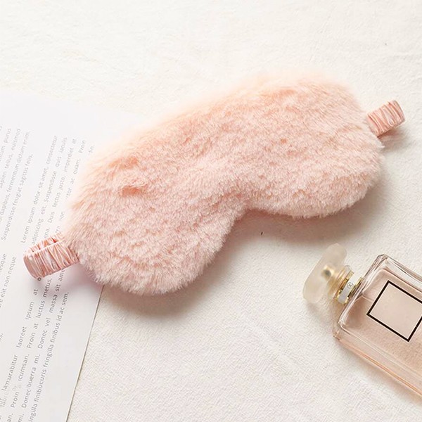 Плюшена маска за очи Plain Plush Eye Cover