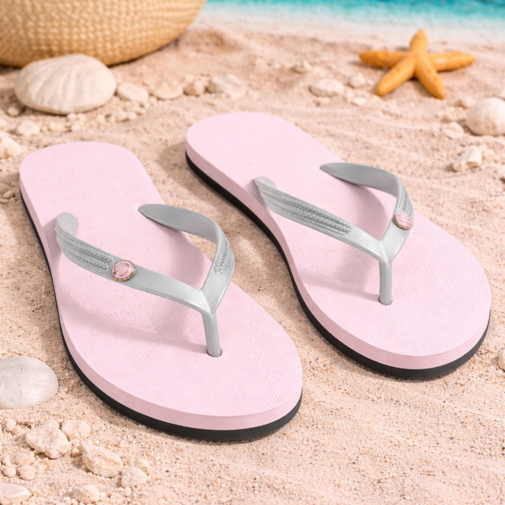 Розови гумени джапанки Flip Flop