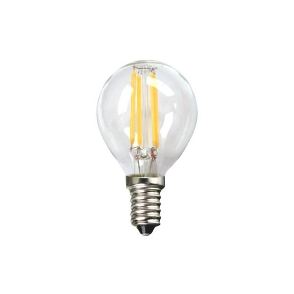 СФЕРИЧНА LED КРУШКА ЗА ЛАМПА SILVER ELECTRONICS 1960314 E14 4W 3000K A++ (ТОПЛА СВЕТЛИНА)
