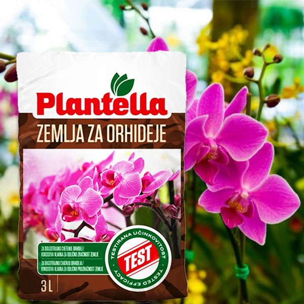 Субстрат специален за орхидеи Plantella
