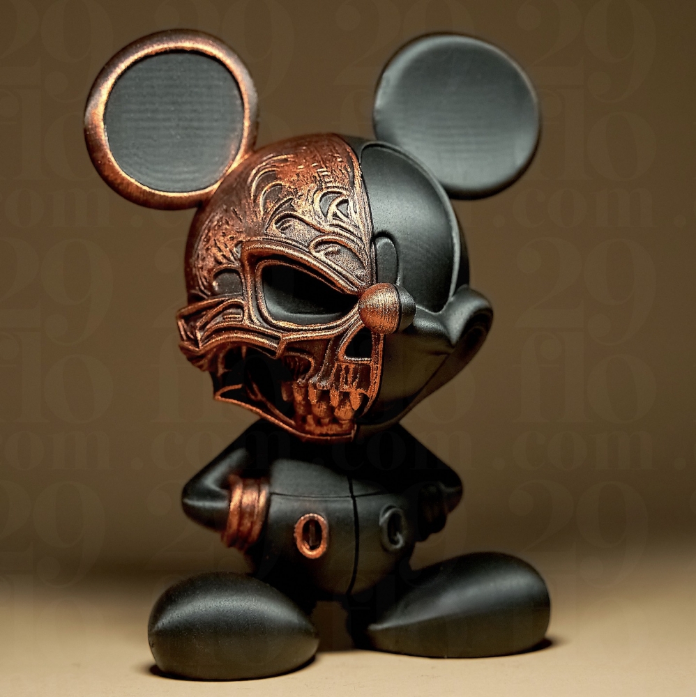 Two-Faced Mickey – Арт статуетка с двоен характер